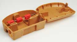 Erogatore esche topicida
